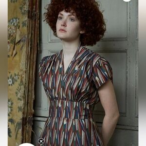 Palava Rita multifeather dress